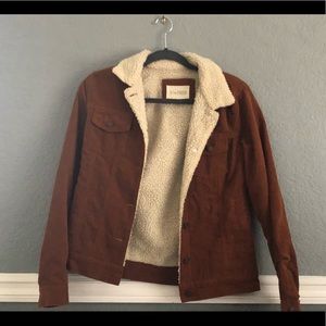 Sky and Sparrow Corduroy Sherpa Women’s Jacket